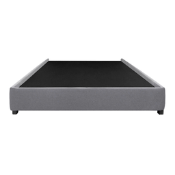 [CHG106G] California base cama matrimonial gris claro // MP