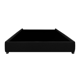 [CHG104N] California base cama individual negro // MP