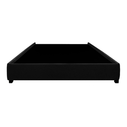 [CHG106N] California base cama matrimonial negro // MP