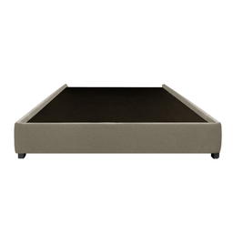[CHG104H] California base cama individual gris oscuro // MP